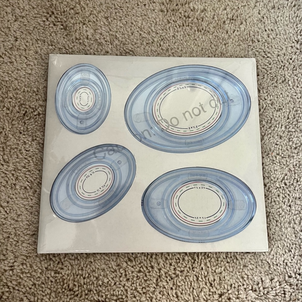 Creative Memories Custom Cutting System Ovals